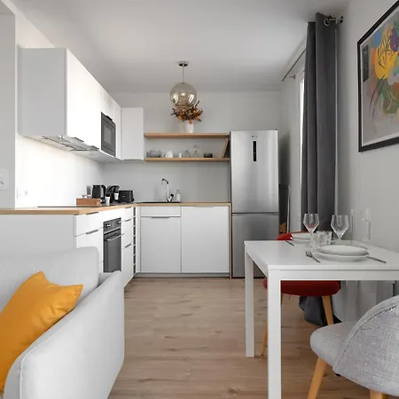Apartament T2 Havre De Paix Centre - Parking Prive - Metro & Tram Palais De Justice 2min *