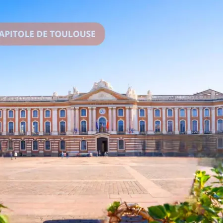 Apartman T2 Havre De Paix Centre Ville Toulouse - Parking Prive - Metro & Tram Palais De Justice 2Min